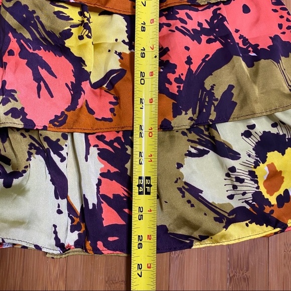 Outback Red Strapless Ruffle Dress Small - Picture 7 of 7